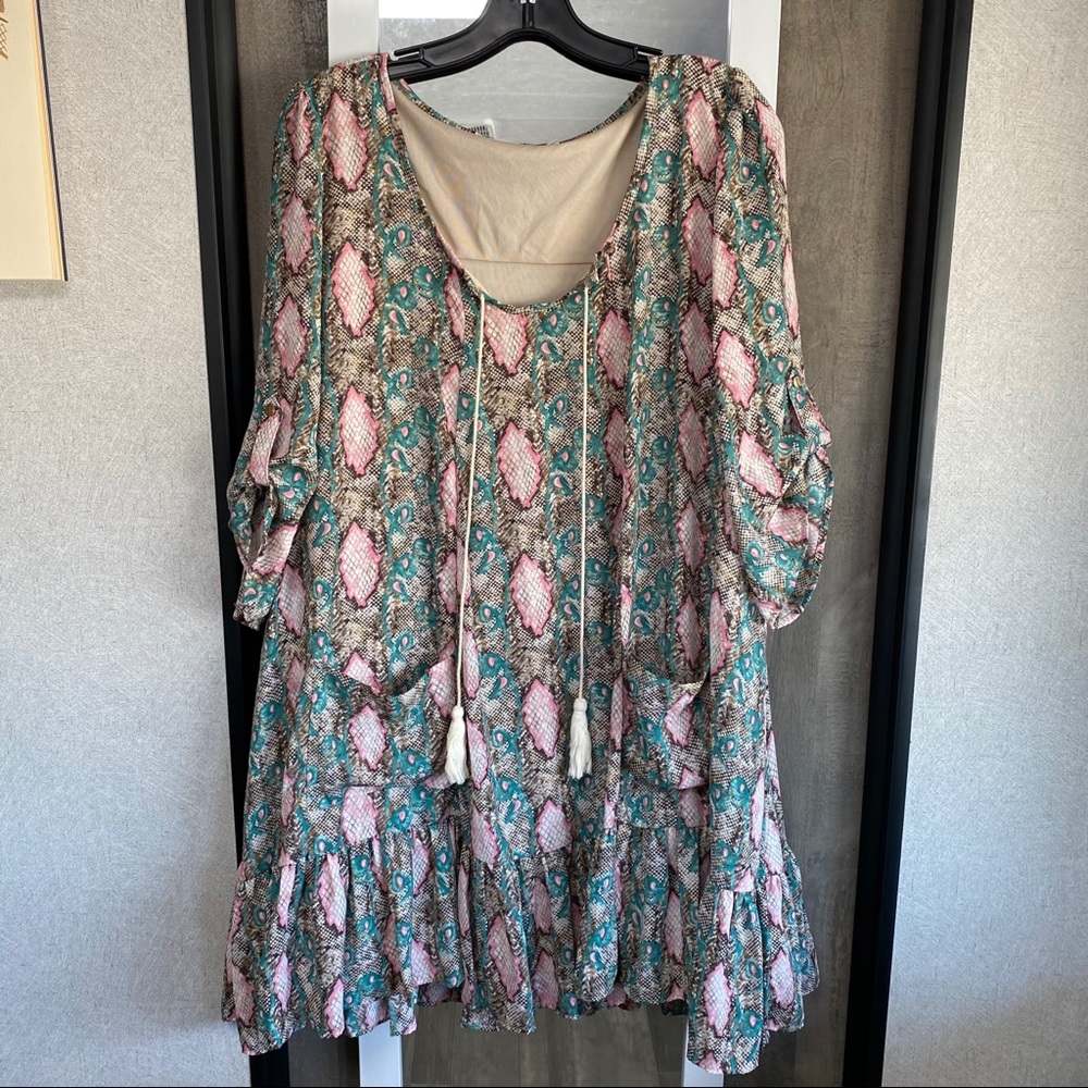 Buddy Love Multicolor Boho Dress